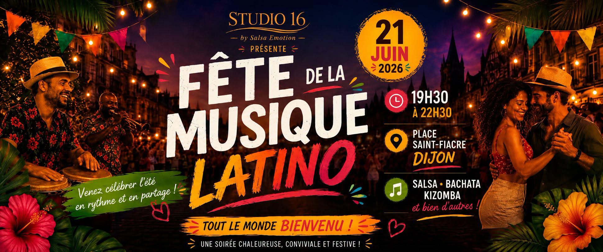 Fête de la musique Latino 🔥🎉