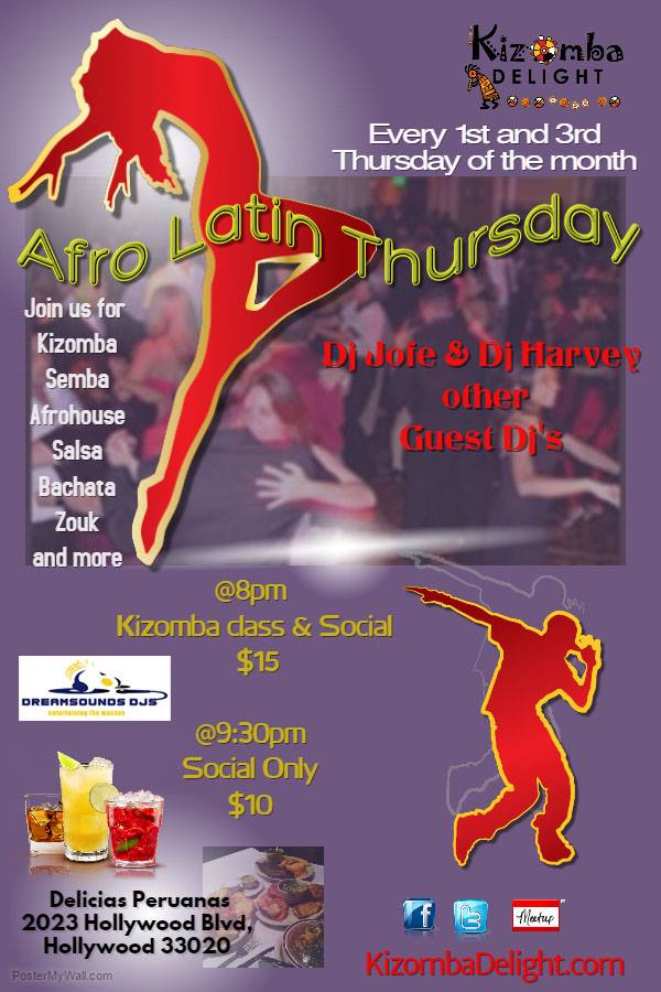 Afro Latin Thursday in Hollywood, FL