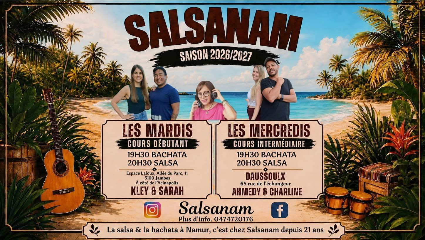 Cours Salsanam 2026 2027