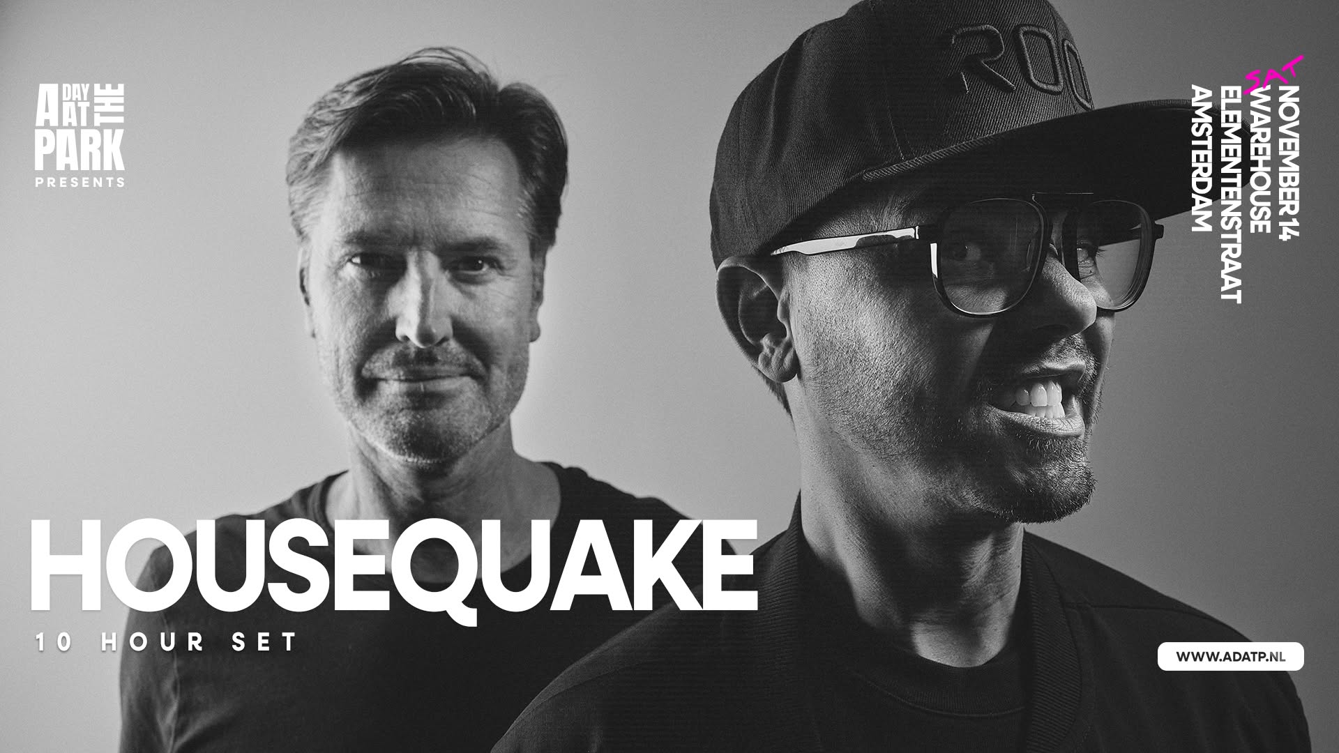A Day at the Park Presents: Housequake 10 HOURS