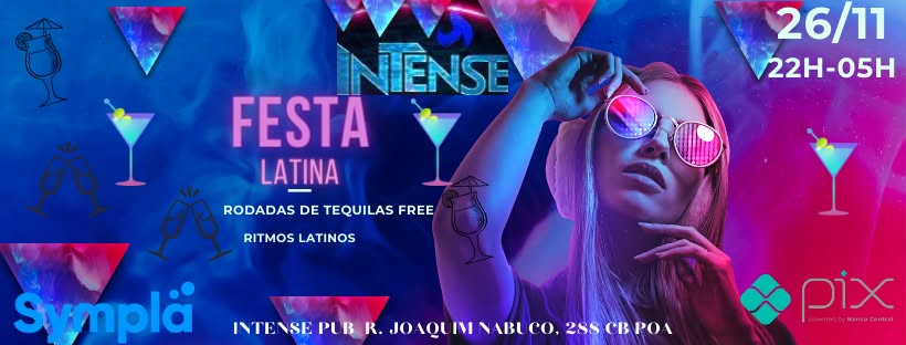 Festa Latina no Intense
