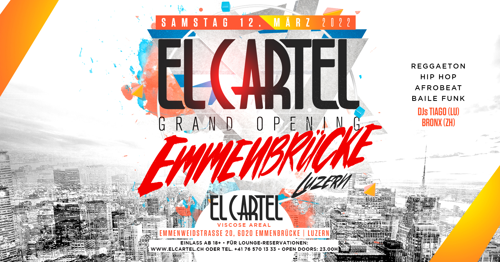 Grand Opening! El Cartel Club