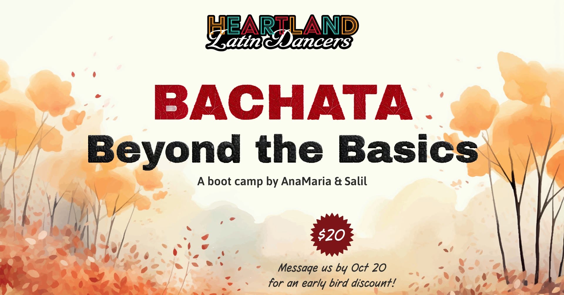 Beyond the Basics: Bachata Bootcamp 4th Ed.