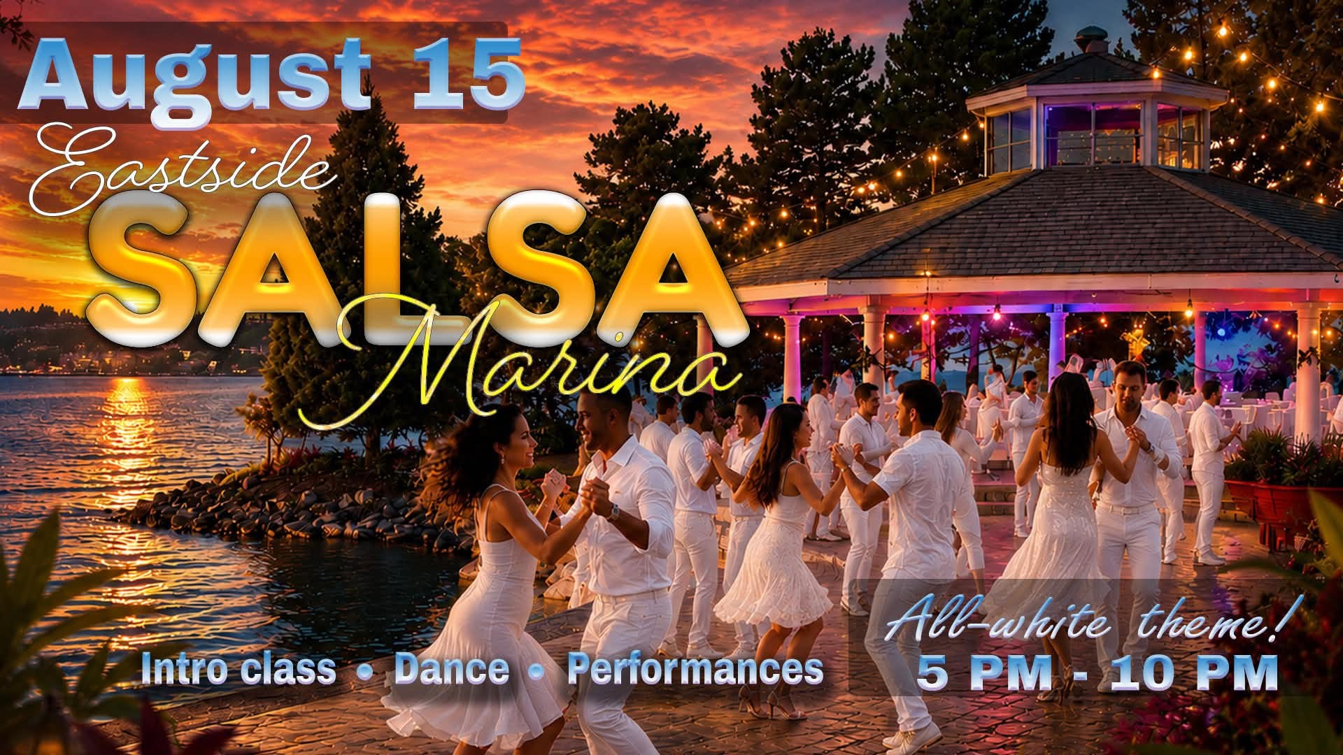 13th Annual - Eastside Salsa & Bachata Dance Party w Into Class & Performances PART 2