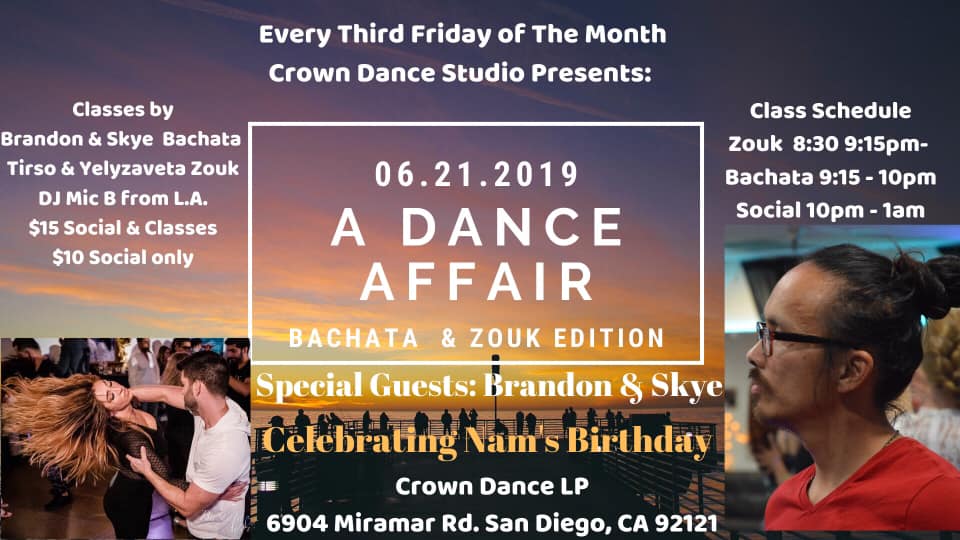 A Dance Affair, Bachata & Zouk Edition