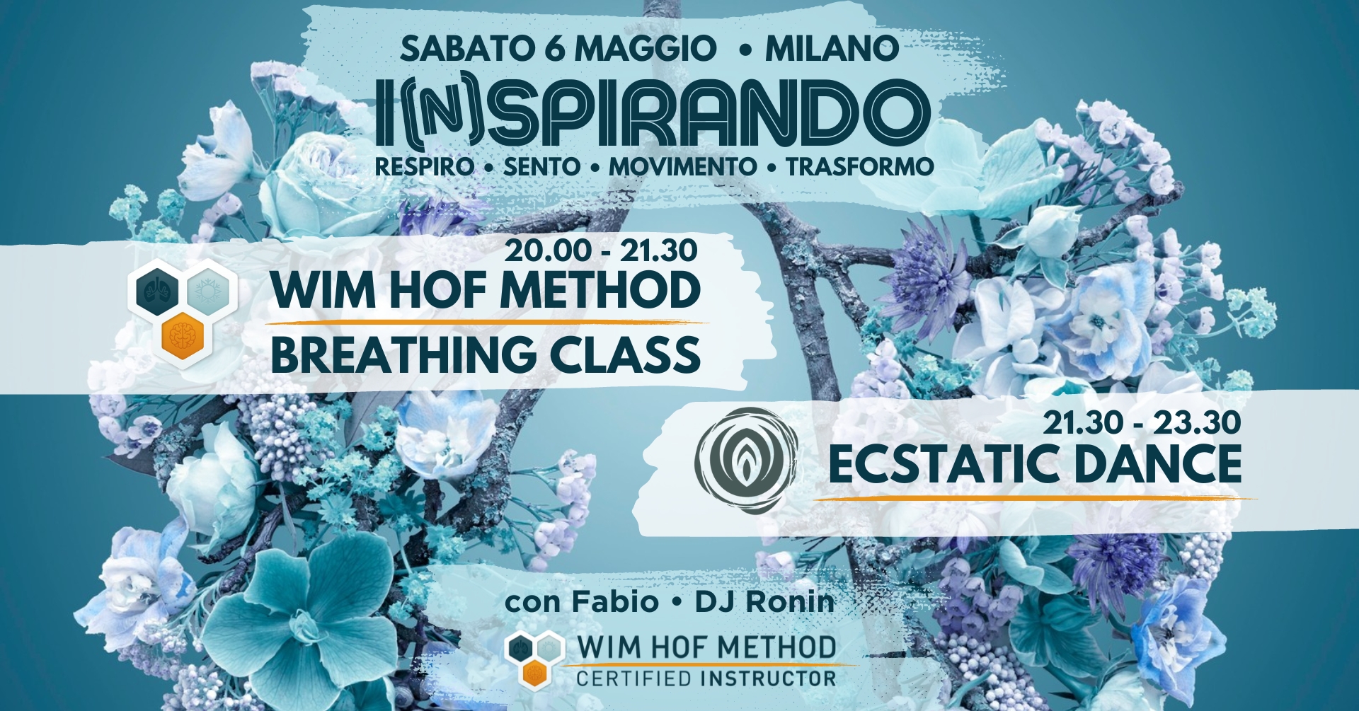 I(n)Spirando ⭑ Wim Hof Method Breathing Class + Ecstatic Dance