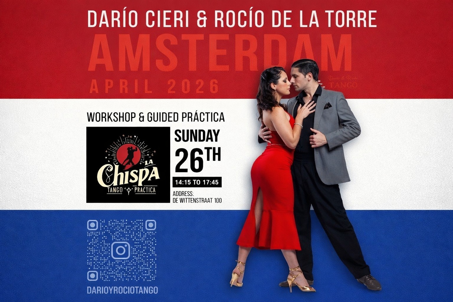 La Chispa - Rocío de la Torre & Darío Cieri workshop + guided práctica w mini-class