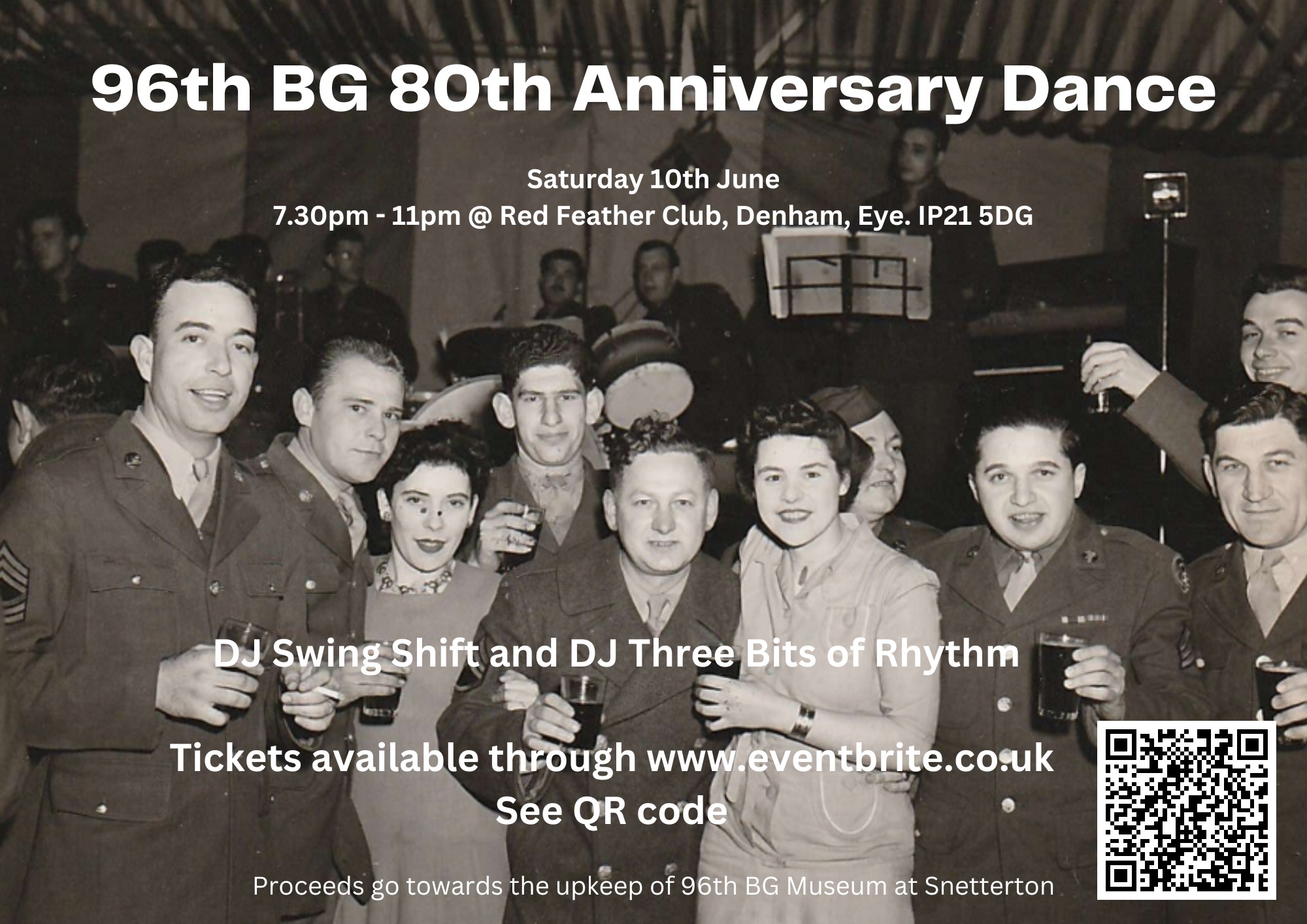 96th Bomb Group 80th Anniversary Dance at the Red Feather Club