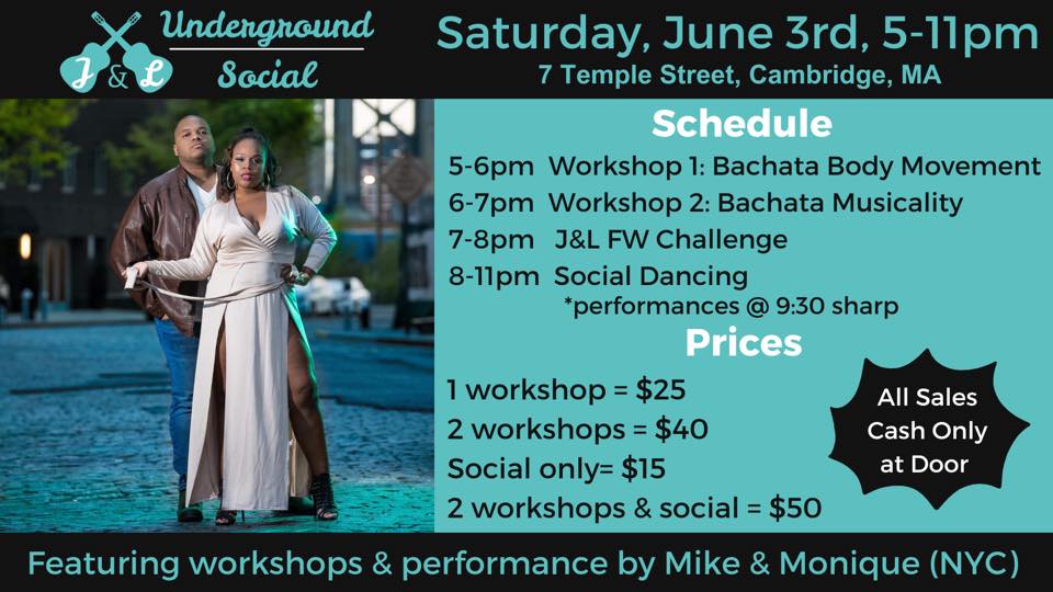 J&L Underground Social June 2023 with Mike & Monique (NYC)