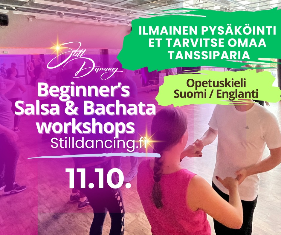 Beginner’s Salsa & Bachata Workshops 11.10.