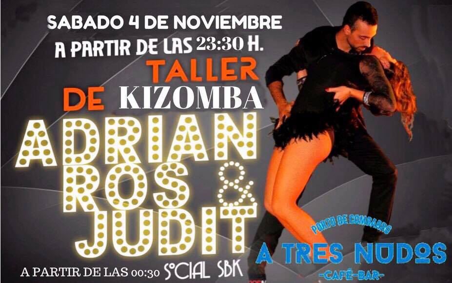 ADRIAN ROS & JUDIT - taller de KIZOMBA y social SBK GRATIS