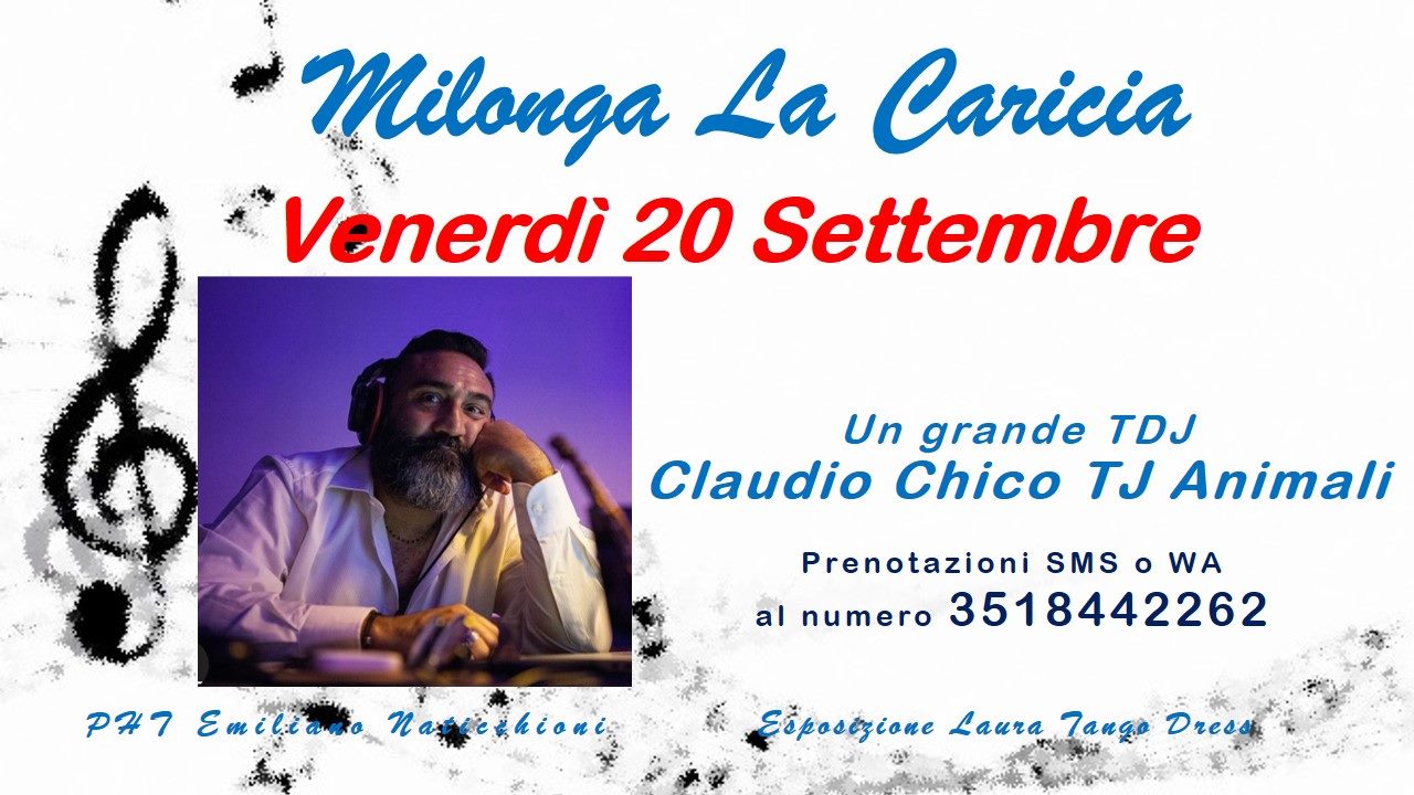 20 Settembre Milonga La Caricia al Flexxi