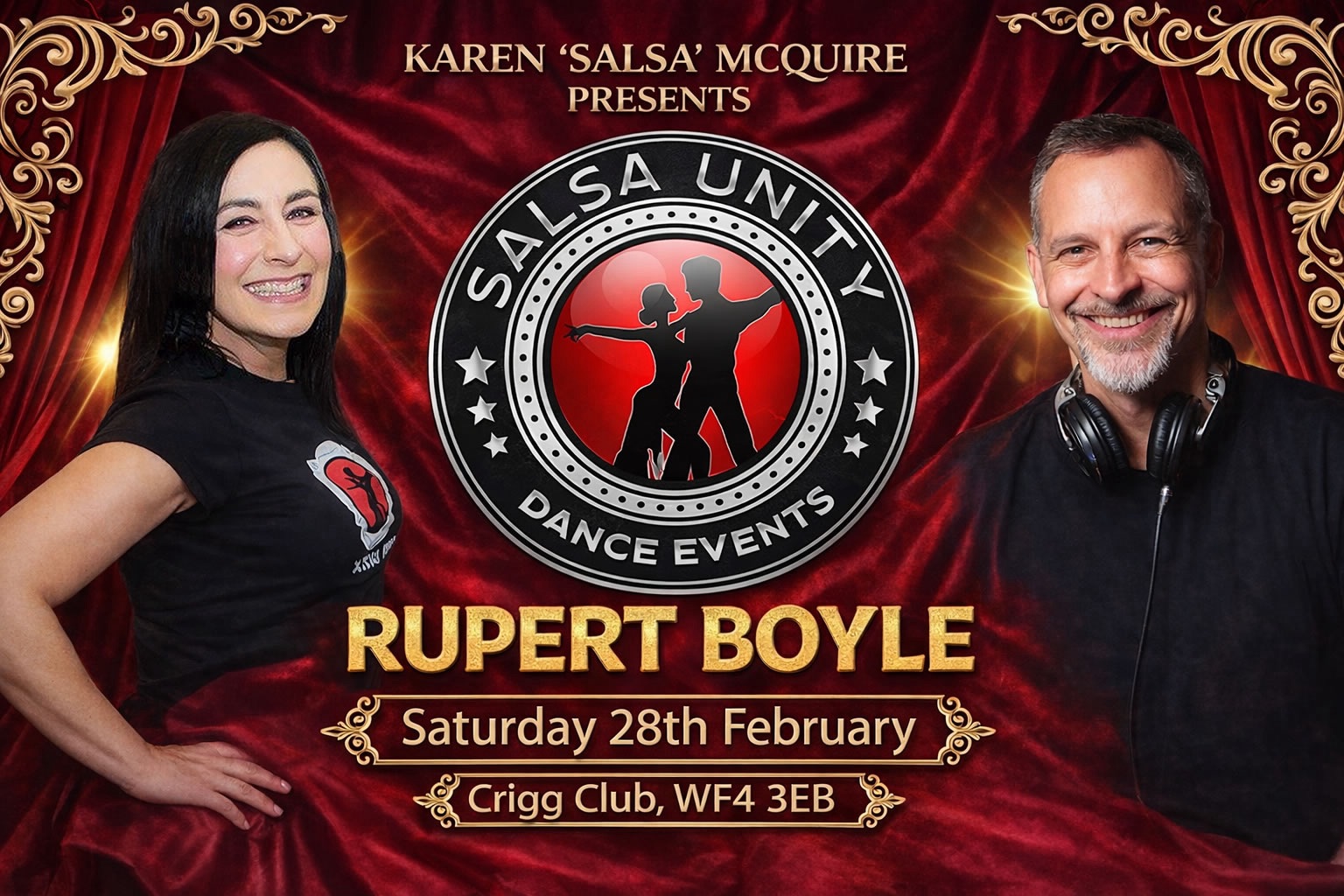 SalsaUnity Salsa Party with ⭐️DJ RUPERT BOYLE⭐️