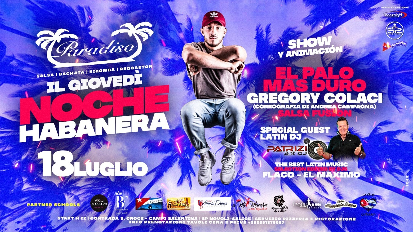 Il giovedì #Nochehabanera Show + Guest Latin Dj