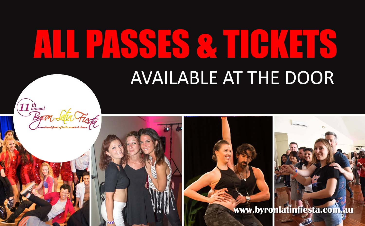 11th BYRON Latin Fiesta - 4th-6th Nov 2016