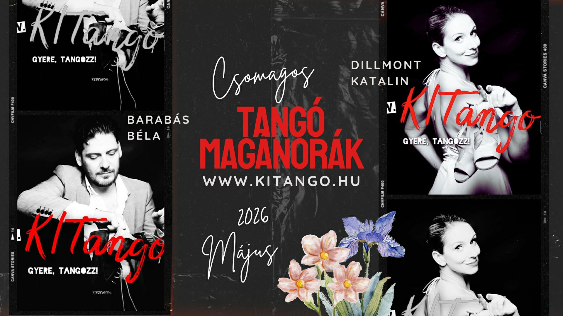 Tangó magánóra csomagok - vol.63 - 2026 május