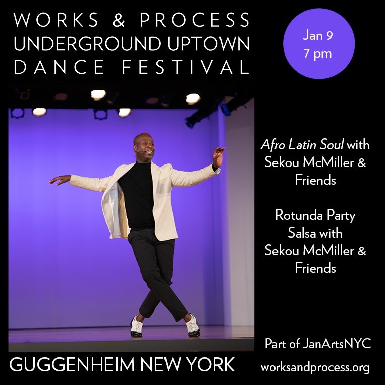Works & Process Underground Uptown Dance Festival: KR3TS with Violeta Galagarza and Sekou McMiller