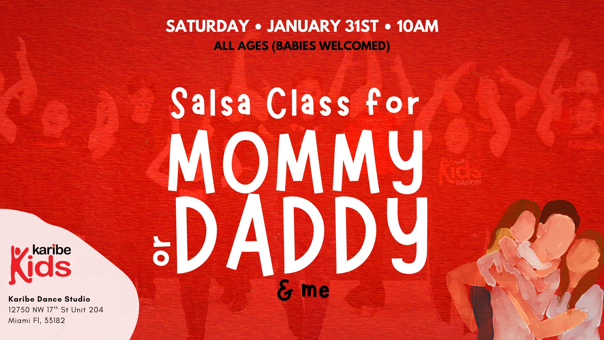 ✨Salsa Class for Mommy Daddy & me