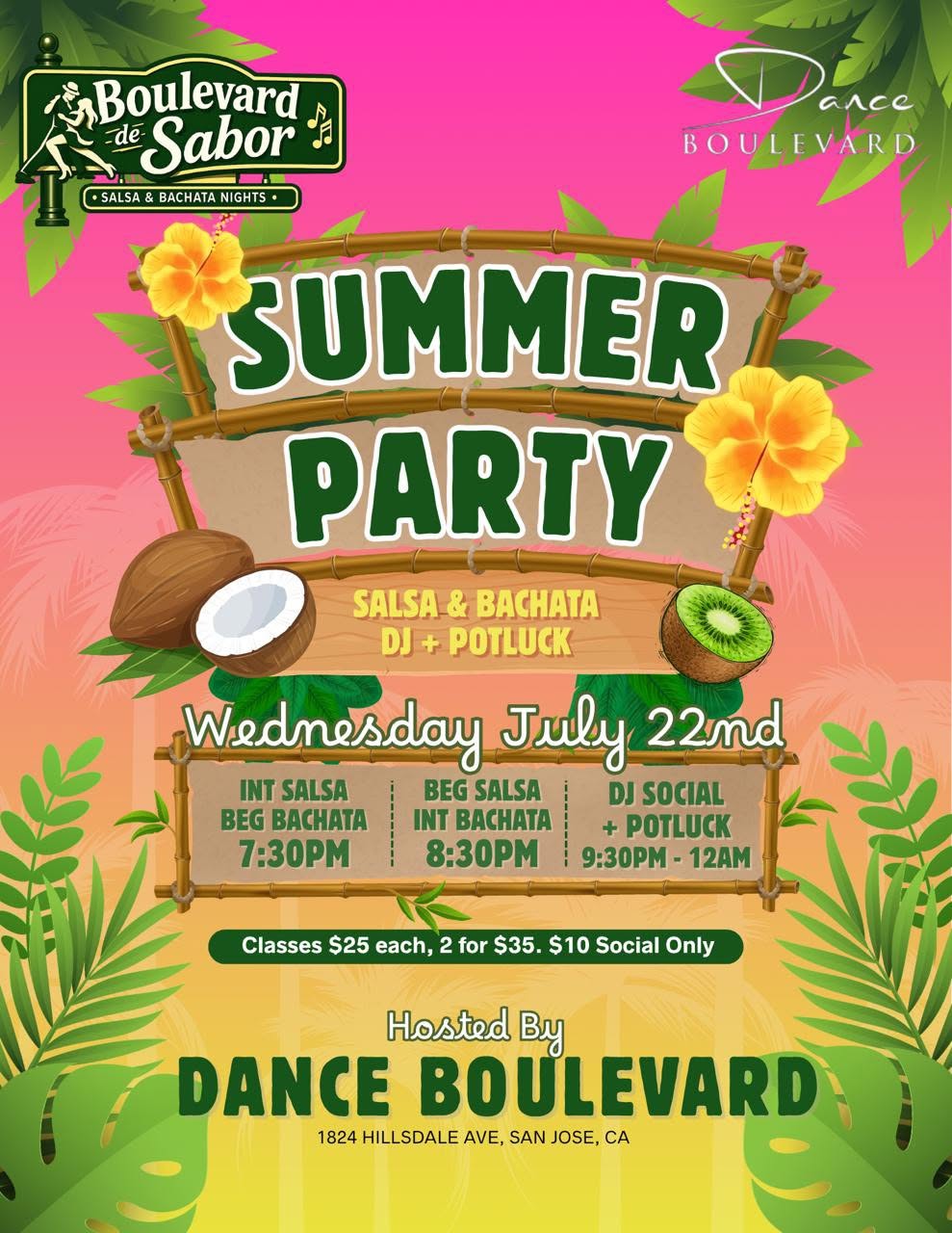 Salsa Bachata Summer Party