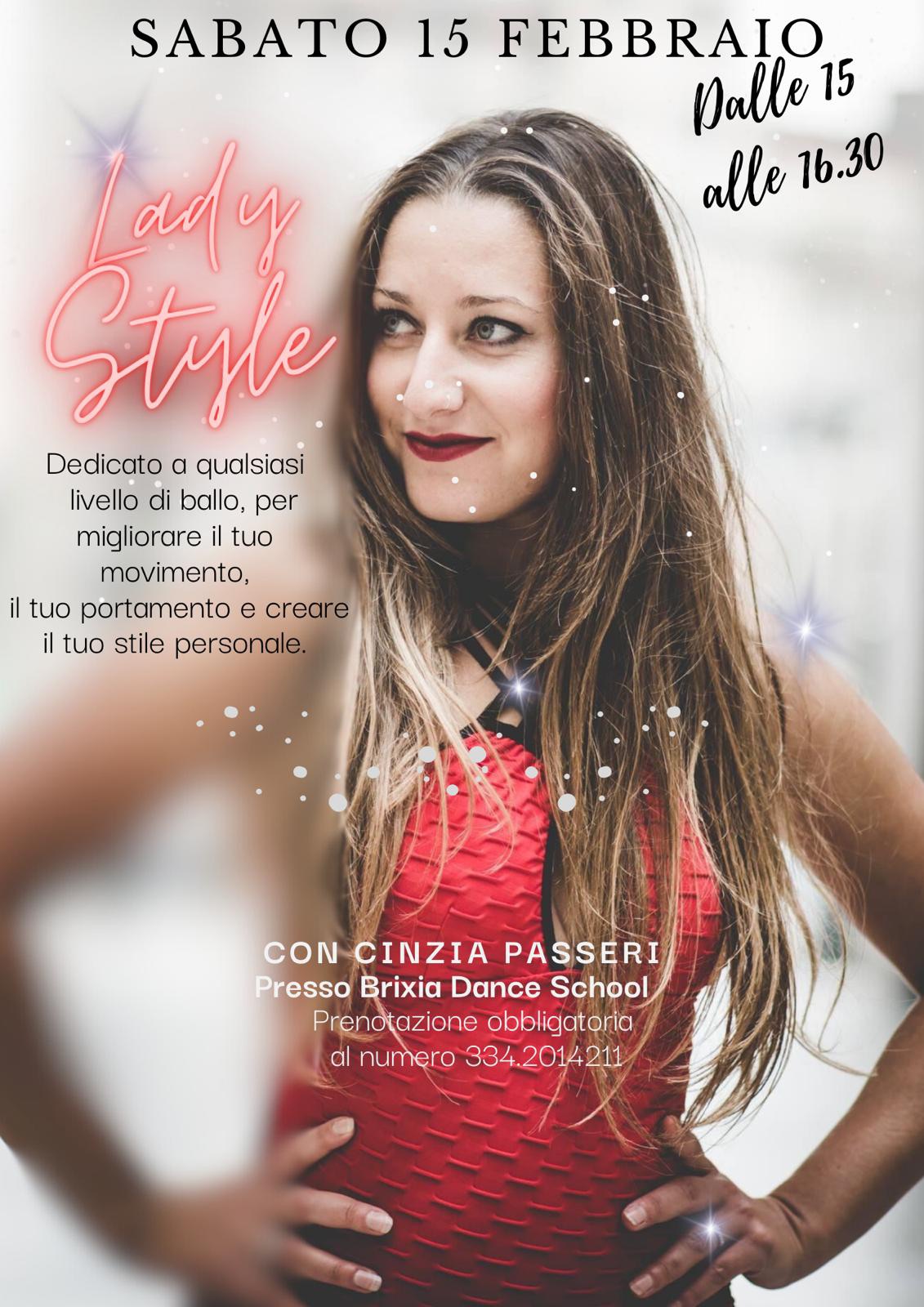 Stage di Lady Style Cinzia Passeri Dança Kizomba