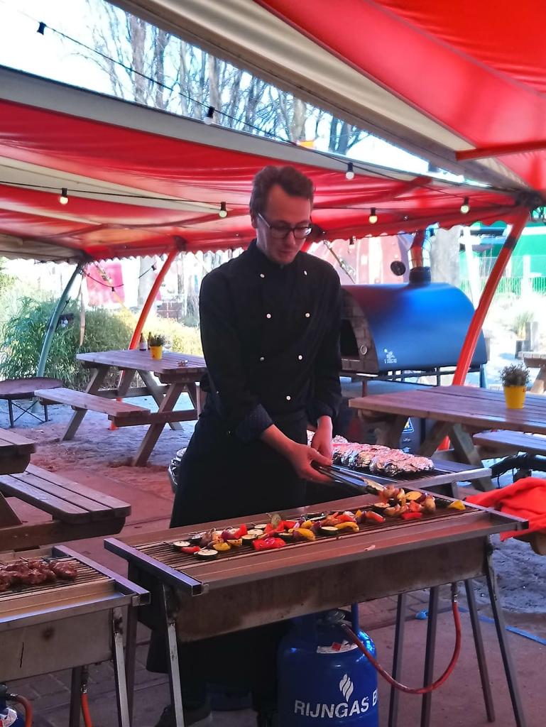 Feestelijke winterbarbecue!