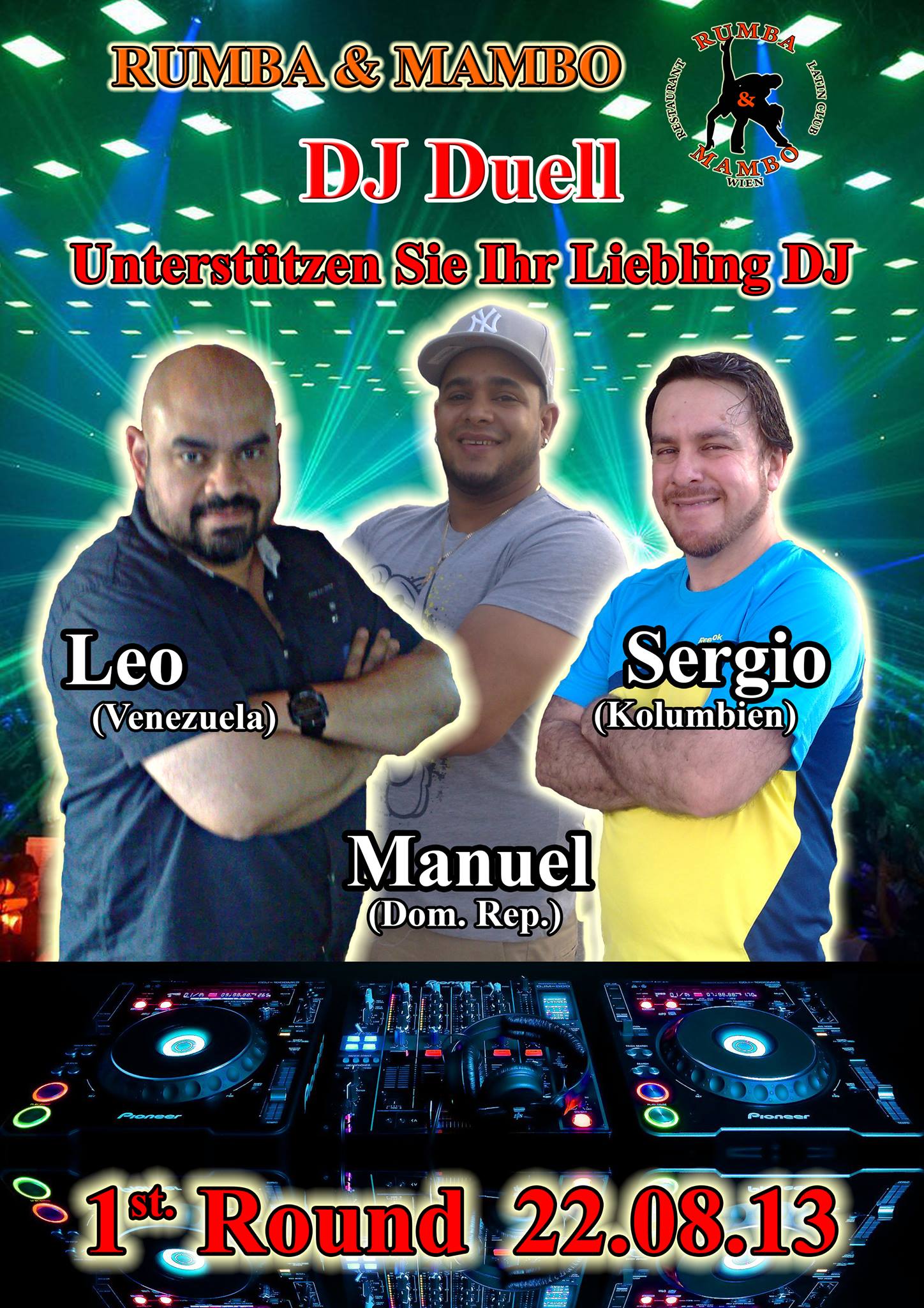 DJ DUELL erste runde
