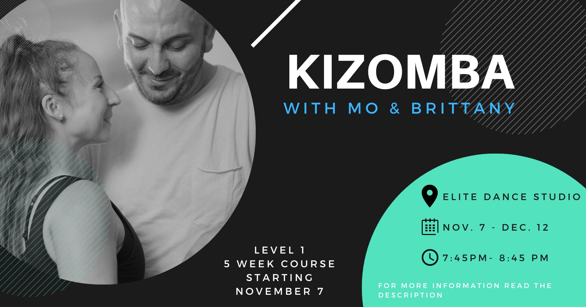 Fundamentals Kizomba Fusion 4 Week Course