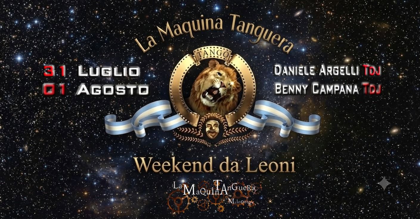 Weekend da Leoni a La Máquina Tanguera Rimini ASD