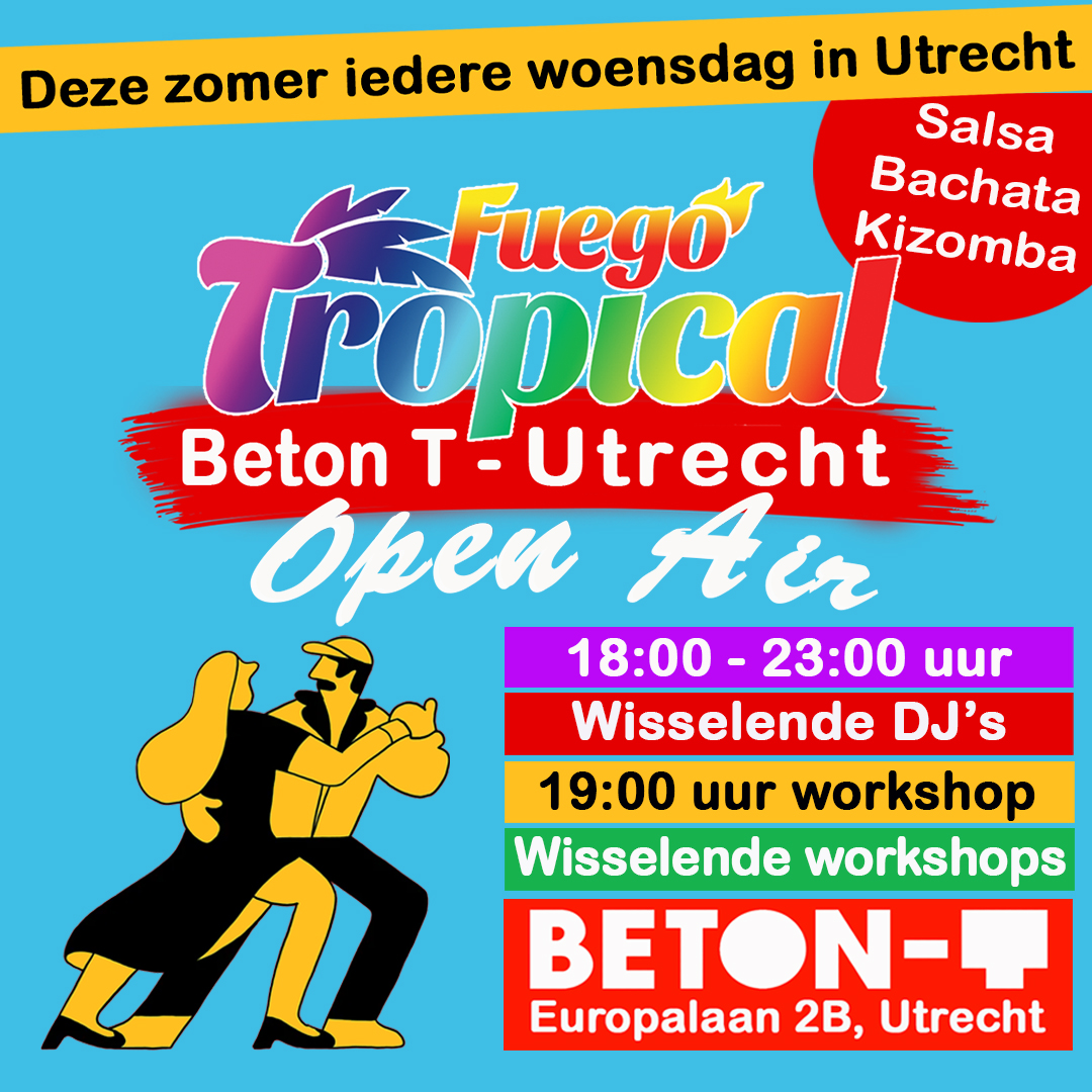 Fuego Tropical Open Air bij BetonT Utrecht