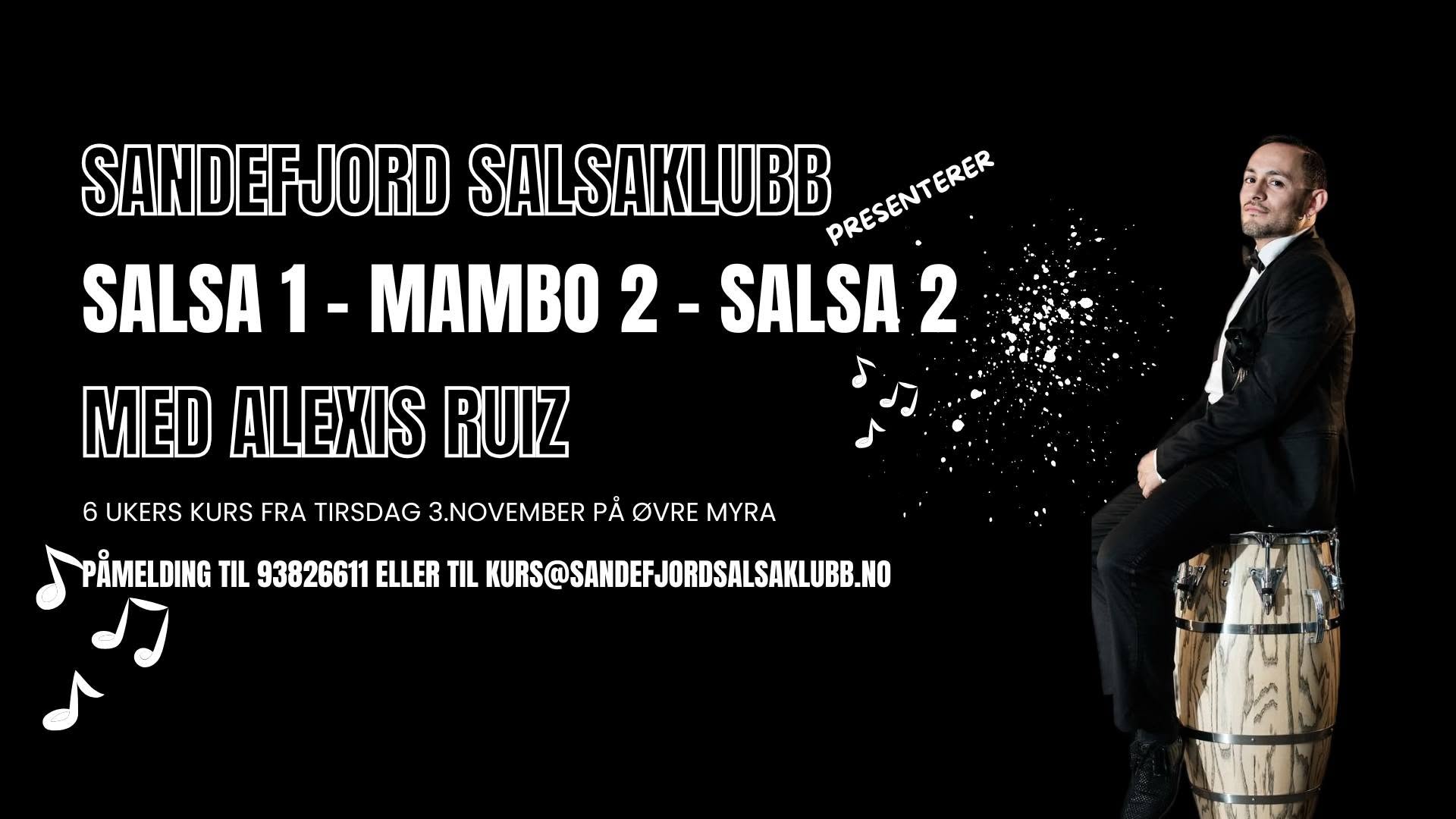 SALSA & MAMBO med ALEXIS❣️sjekk tider for nivåene❣️