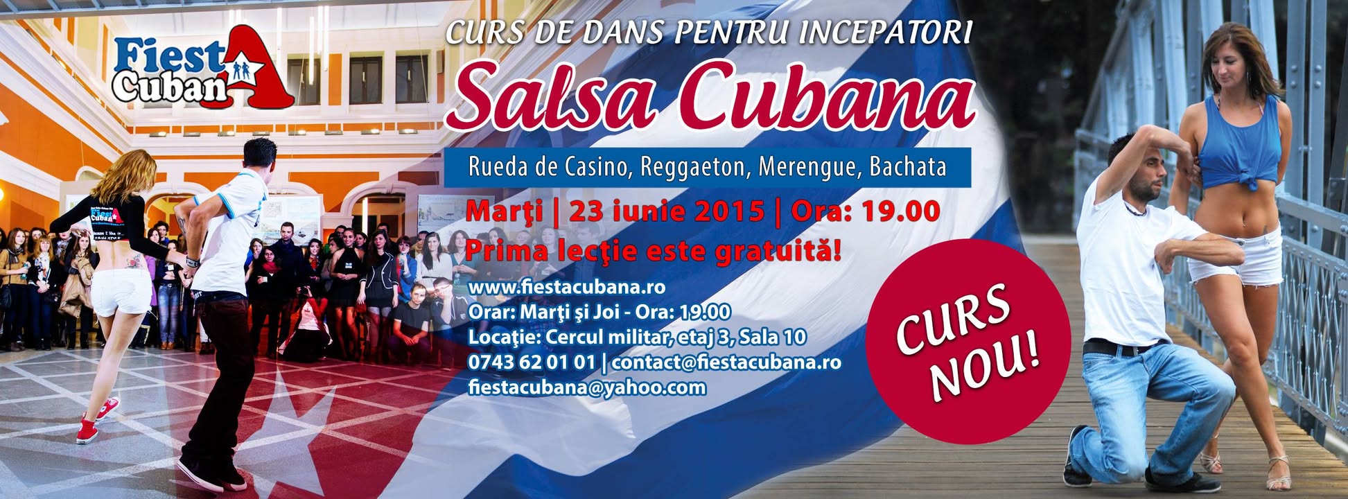 SALSA CUBANA - Curs Nou pentru Incepatori