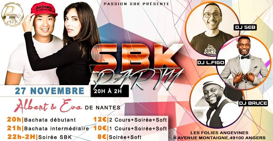 Intensive bachata avec Albert et Eva( Pulsacion Bachata )