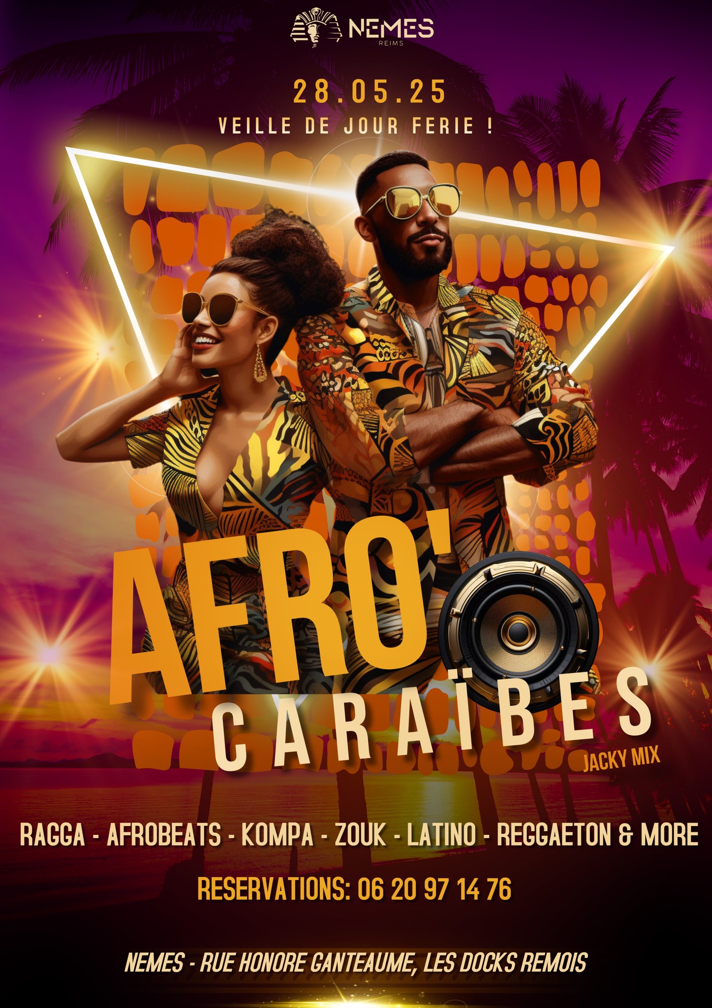 AFRO'CARAÏBES - NEMES 🍹☀️