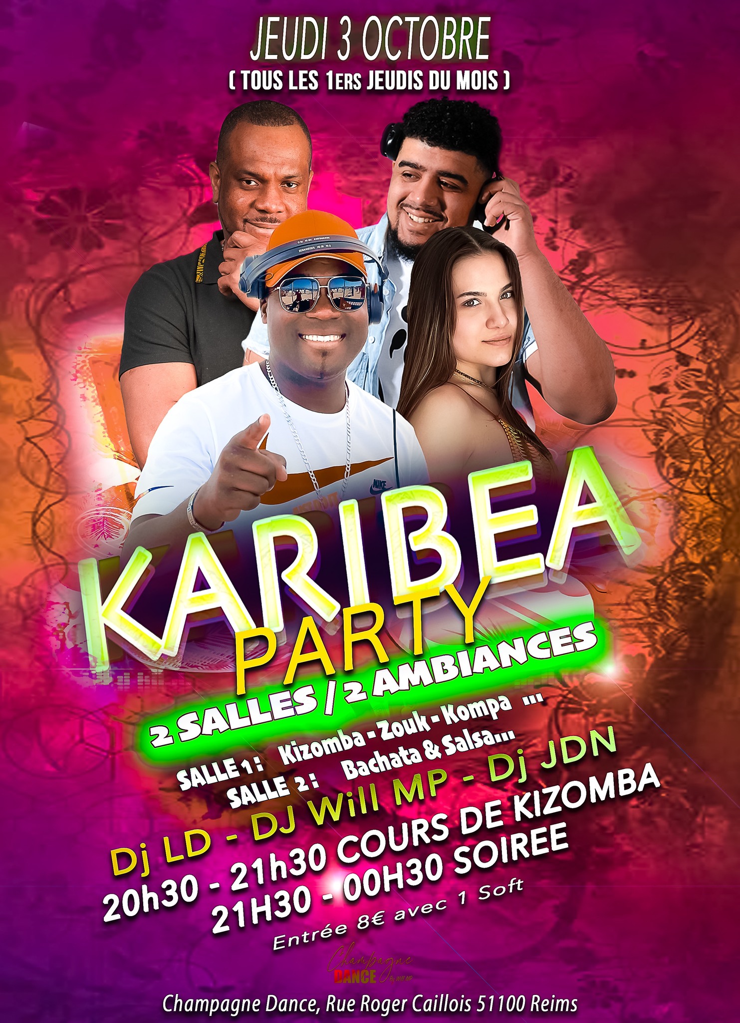 KARIBEA PARTY REIMS (mensuelle)