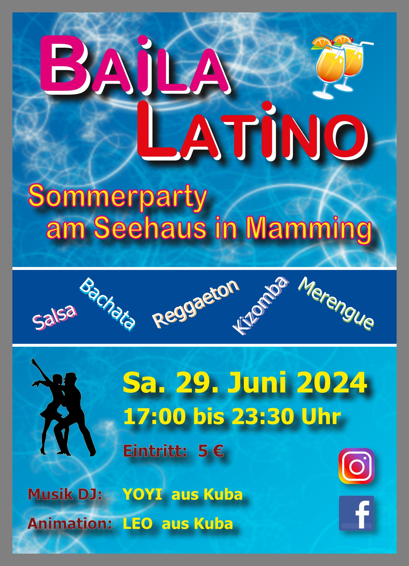 Sommerparty am Seehaus in Mamming