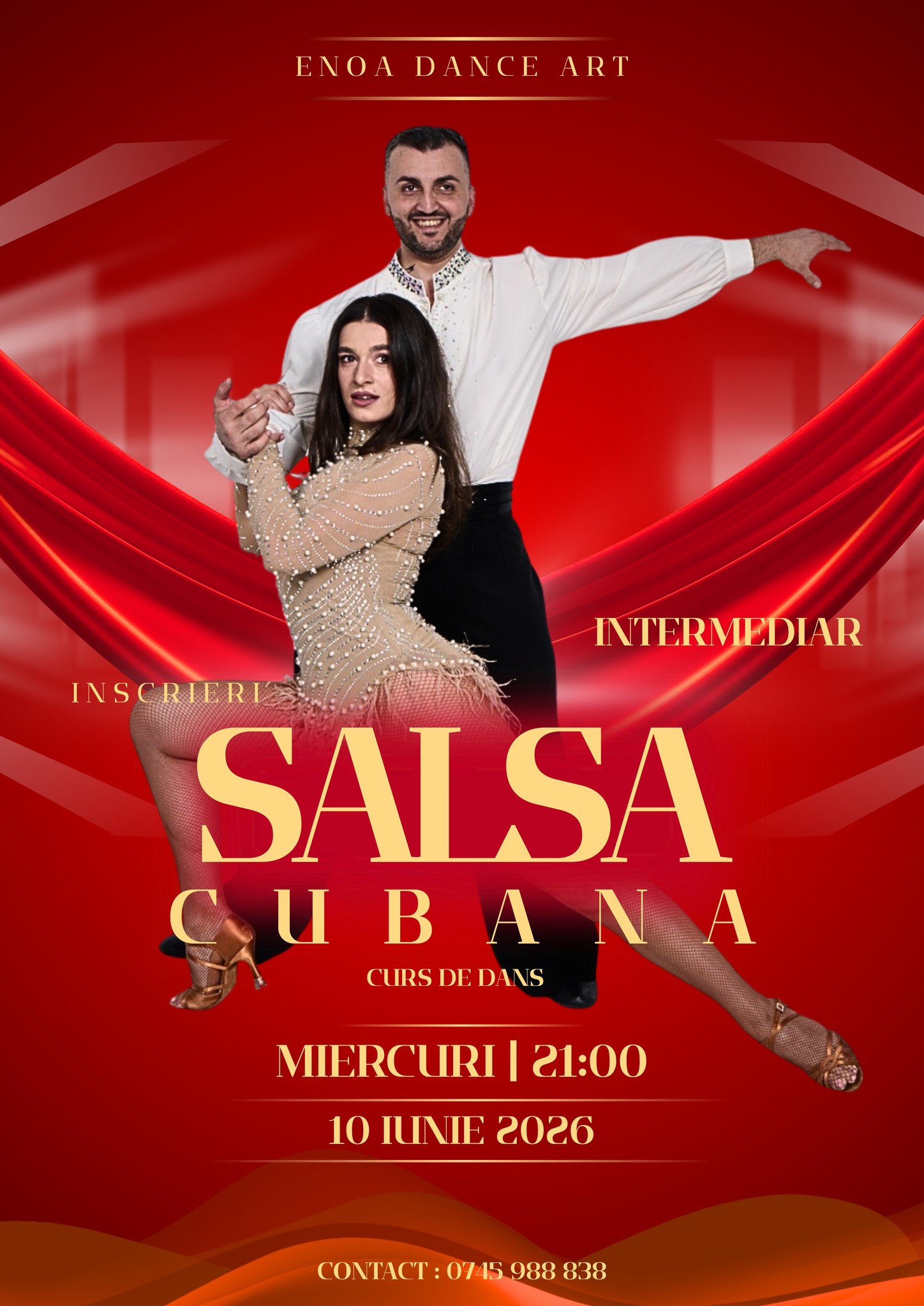 SALSA CUBANA - Înscrieri - nivel intermediar