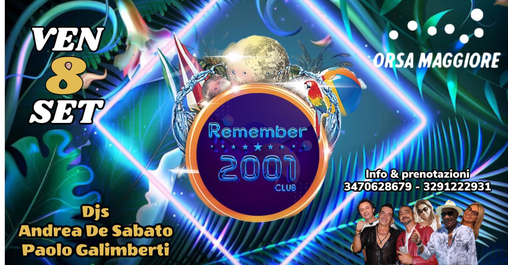 Remember 2001 @ Orsa Maggiore Closing summer party