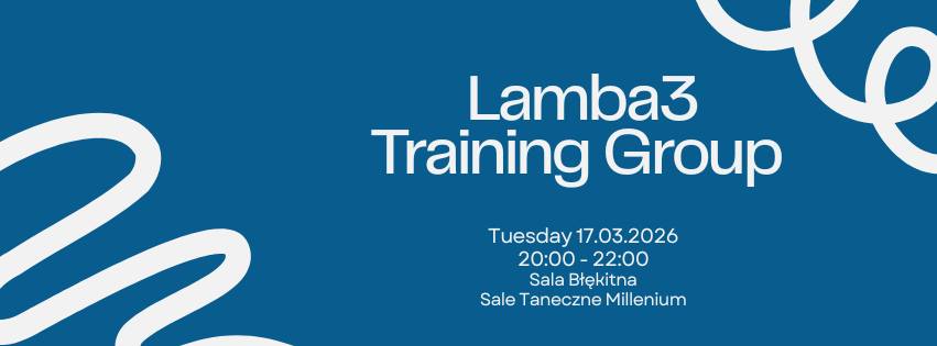 Lamba3 Training Group Meeting
