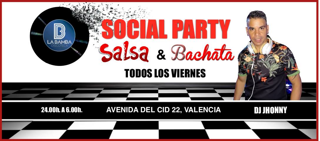 Fiesta de Salsa Vs Bachata, Viernes 31 Agosto