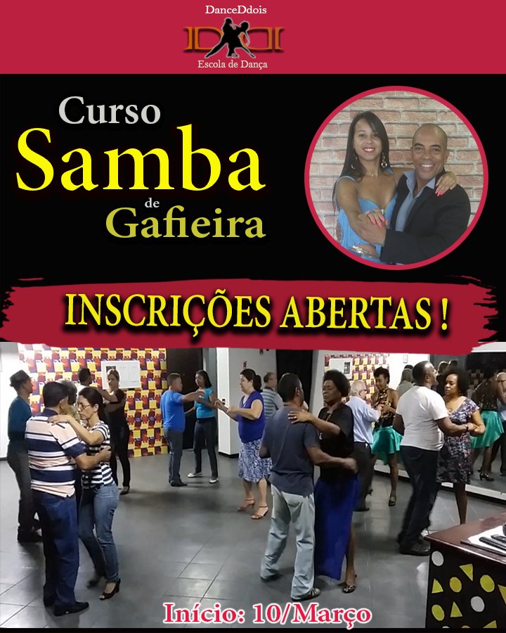 Curso de Samba de Gafieira "desde o básico"