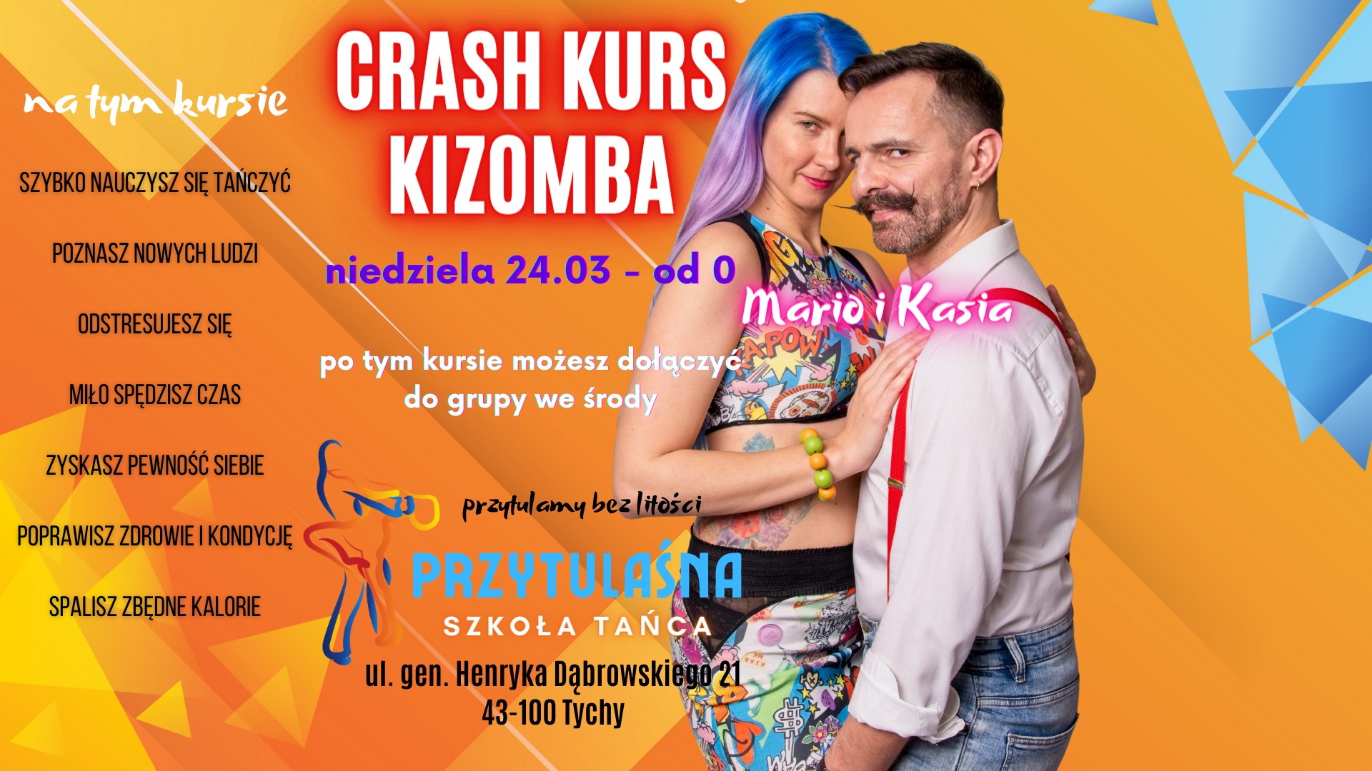 KIZOMBA Crash Kurs od 0 - 4 godziny i tańczysz