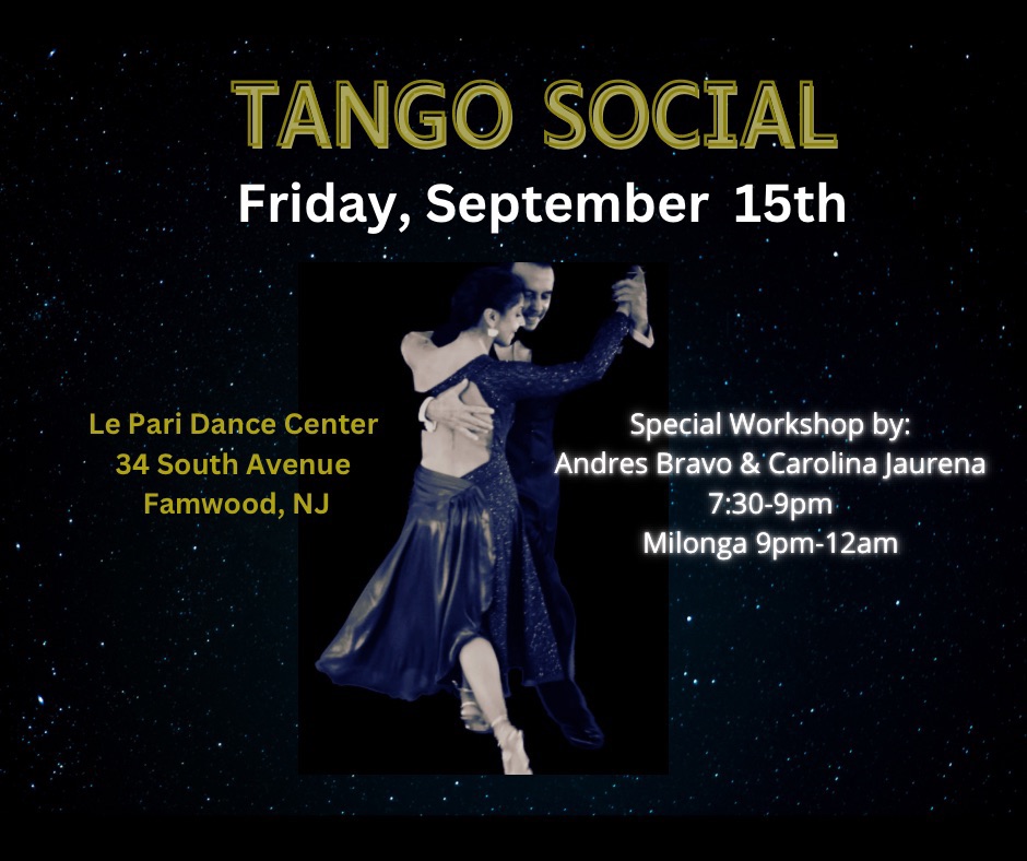 Tango Social Workshop & Milonga