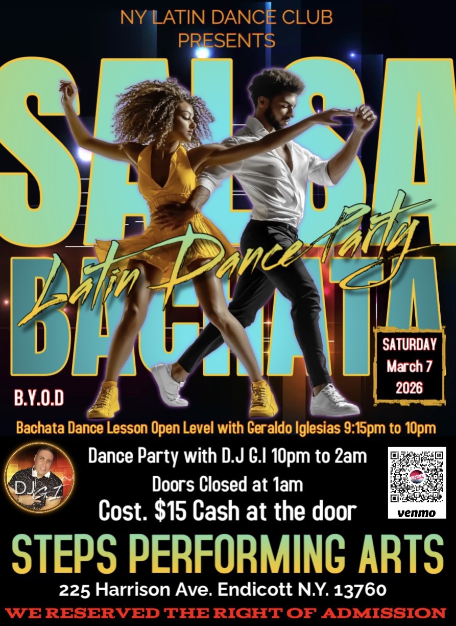 SALSA & BACHATA NIGHT LATIN DANCE PARTY