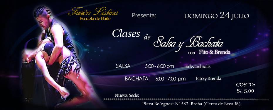 Clases de Salsa y Bachata con Fito y Brenda