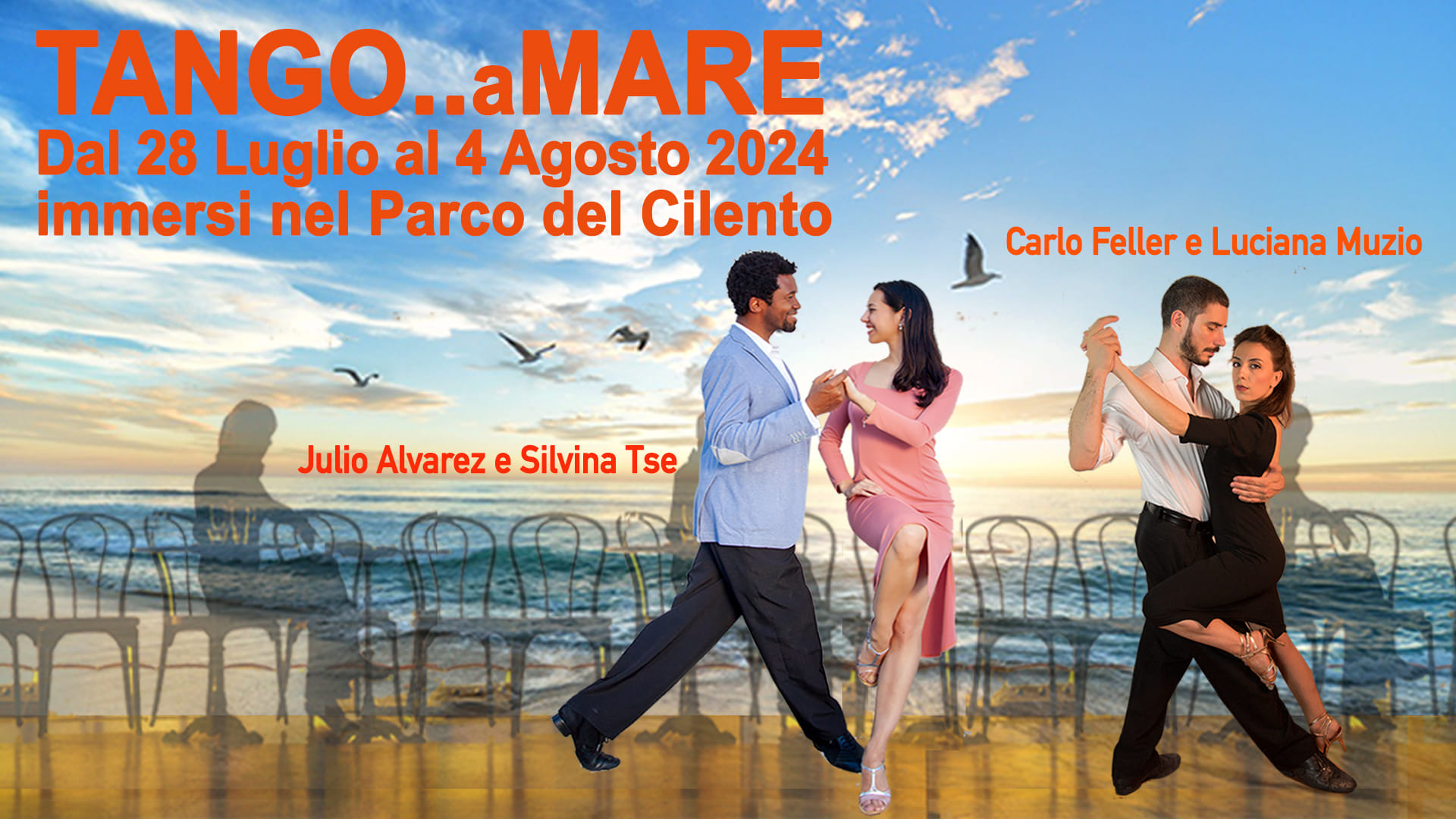 Vacanza Tango...a mare! Dal 28 luglio al 4 agosto 2024