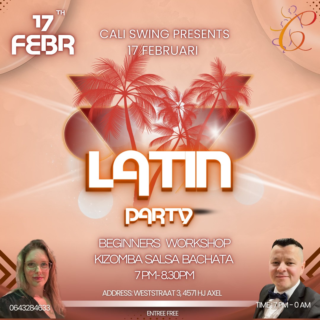 Latin Party Cali Swing met proeflessen