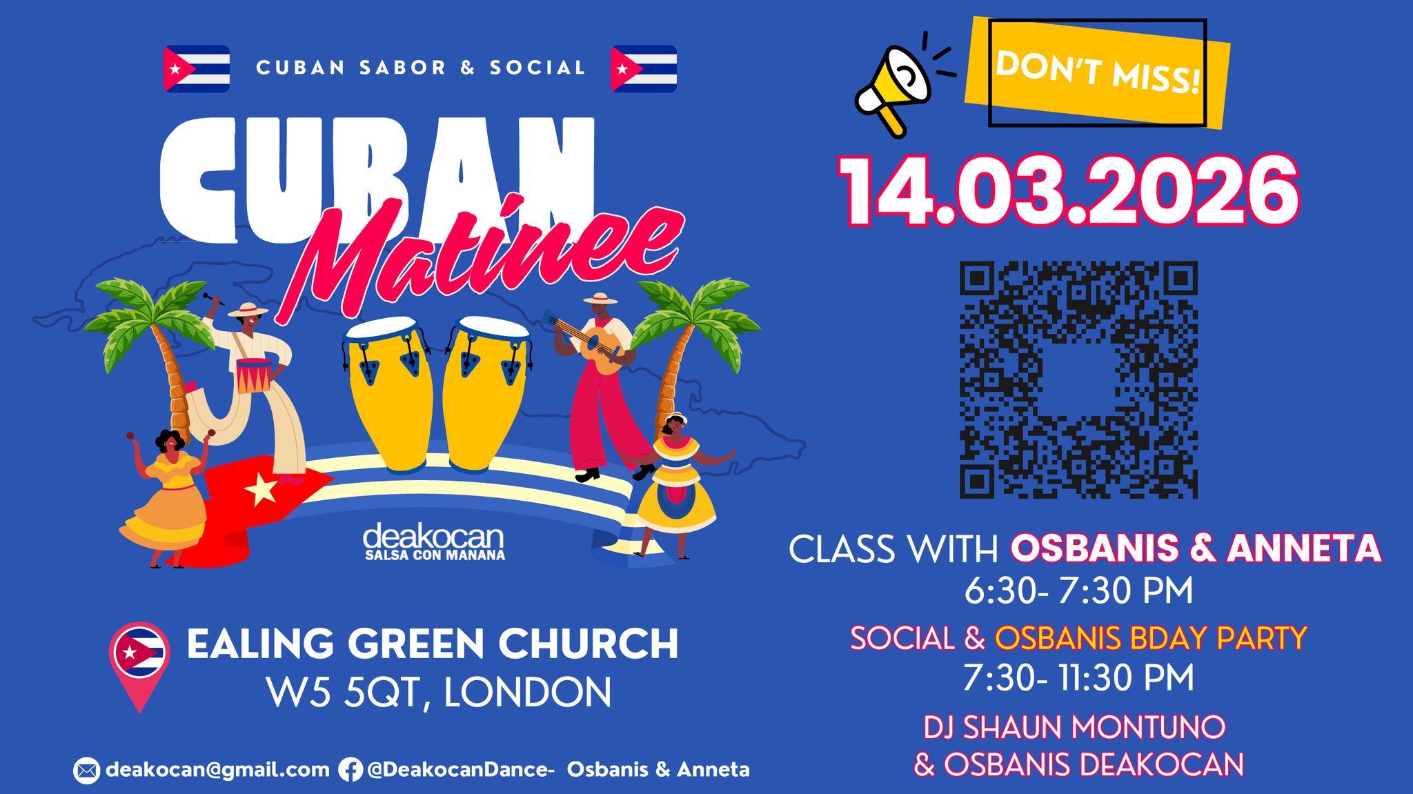 🇨🇺 DEAKOCAN CUBAN MATINEE & Osbanis' Bday Celebration🇨🇺🌴