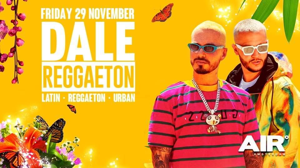 DALE Reggaeton Aniversario Air Amsterdam