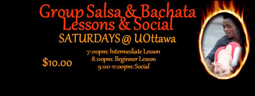 NEW! Salsa and Bachata Group Lessons with Golden Flame Dance Compa
