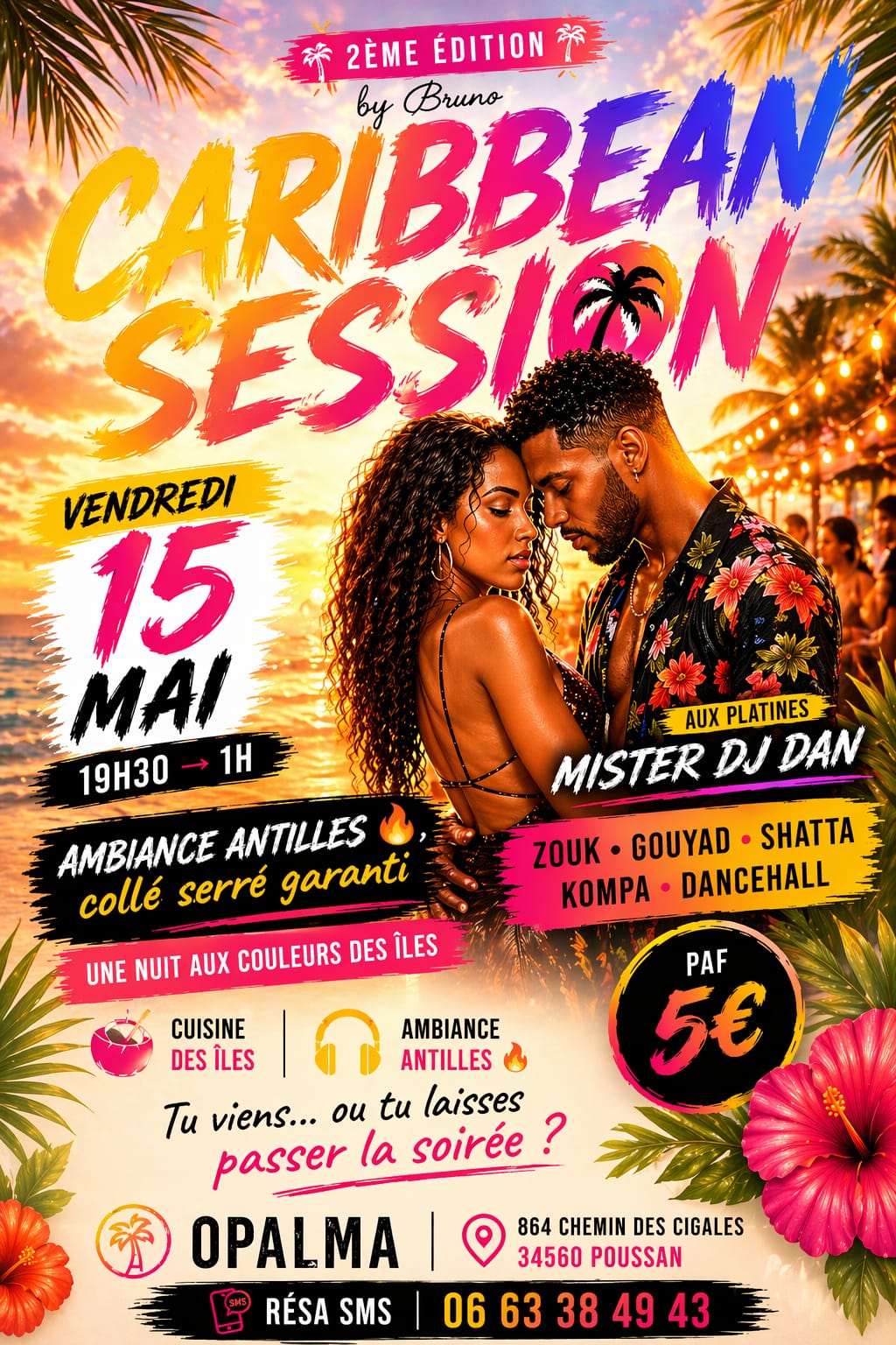 CARIBBEAN SESSION - La Soirée Antillaise